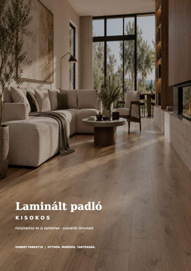Laminált padló kisokos – borító